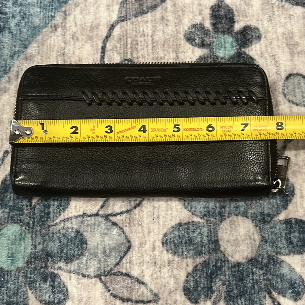 Coach Black Leather Wallet - Picture 15 of 16